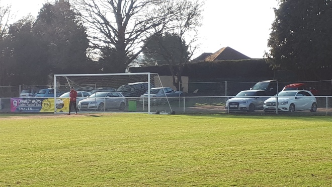 Oakwood FC's ground in Crawley (Photo: Sent Her Forward)